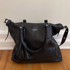 Coach purse black authentic